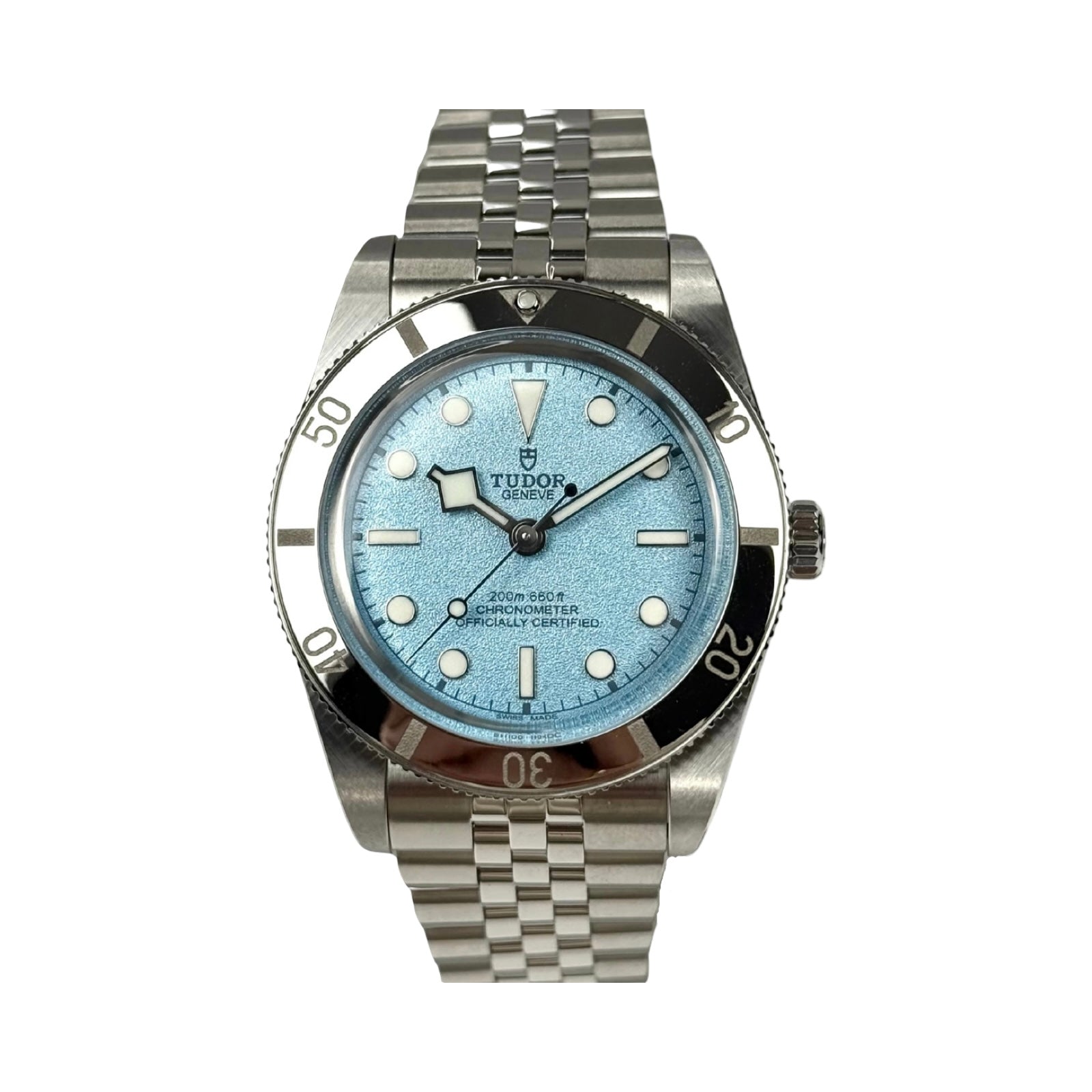 TUDOR BLACK BAY 54 LAGOON BLUE M79000 03/2026 LC100 NEU FULLSET
