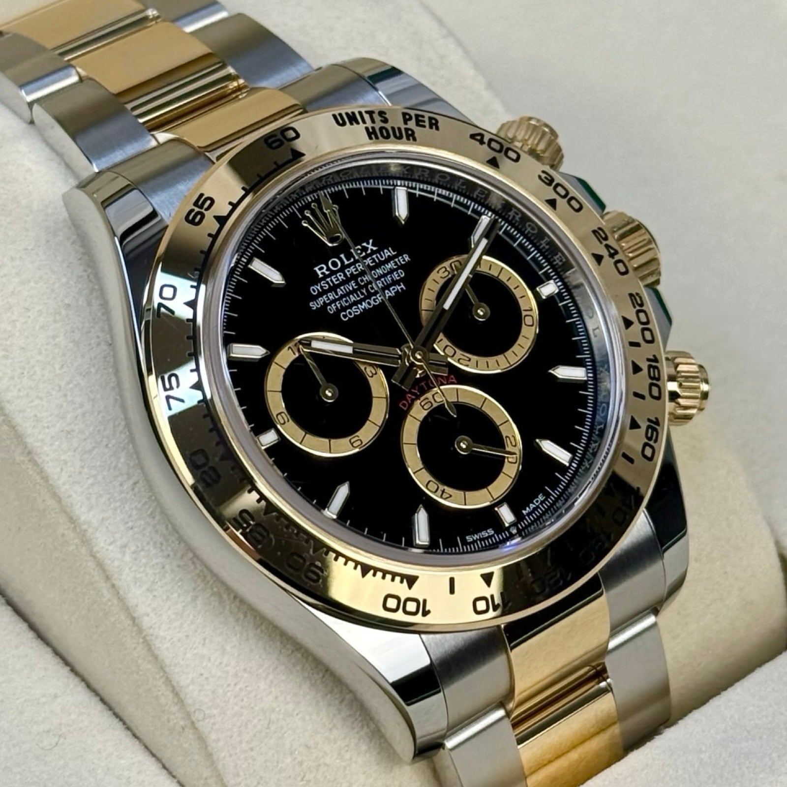 ROLEX COSMOGRAPH DAYTONA 126503 SCHWARZ 09/2025 LC100 NEU FULLSET