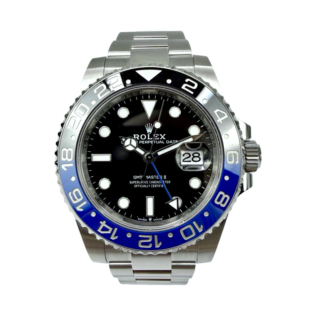 Rolex GMT-Master II Ref. 126710BLNR Batman – Neu, LC100, Full Set 03/2026 | Finer Things Köln