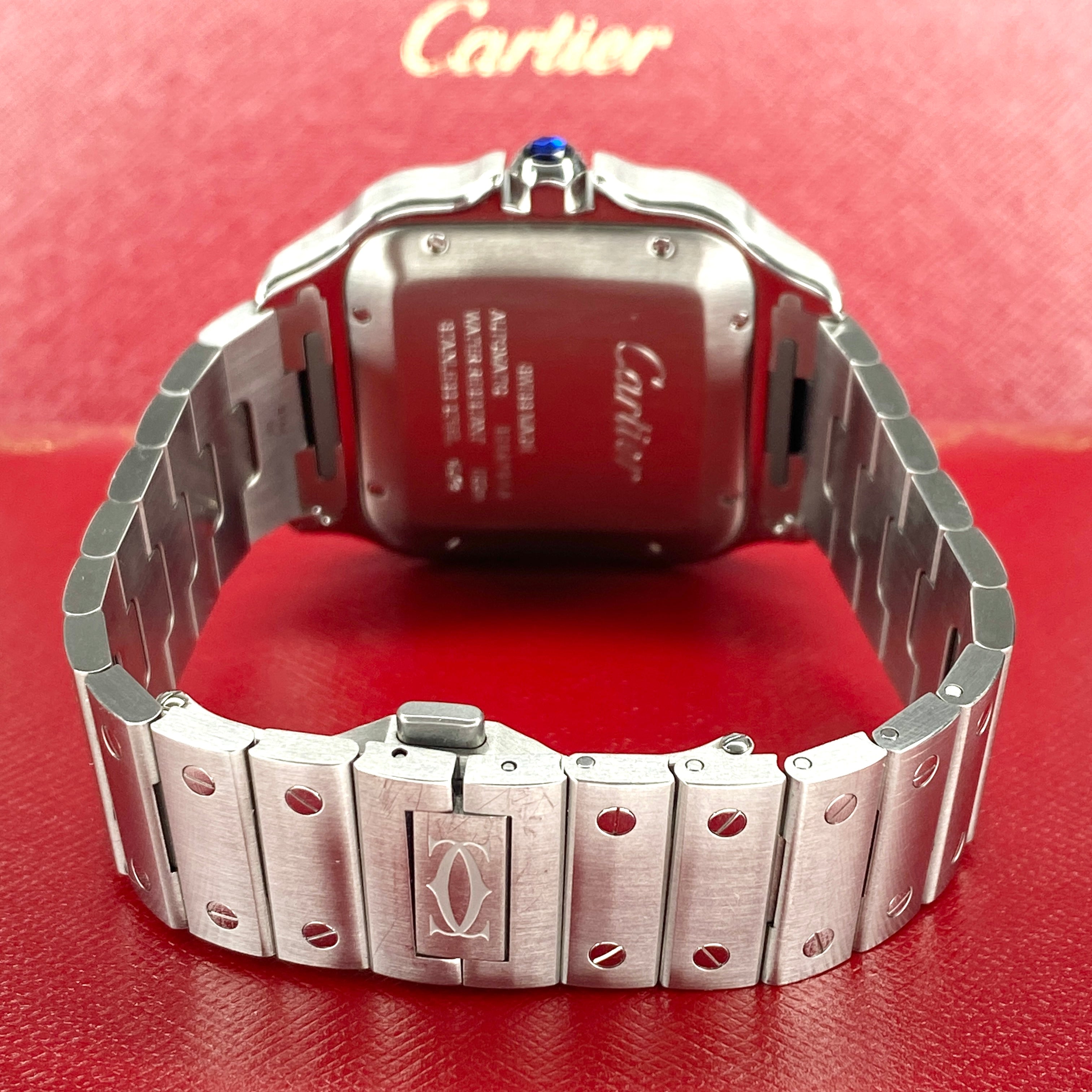 CARTIER SANTOS DE CARTIER WSSA0030 BLAU 2020 FULLSET