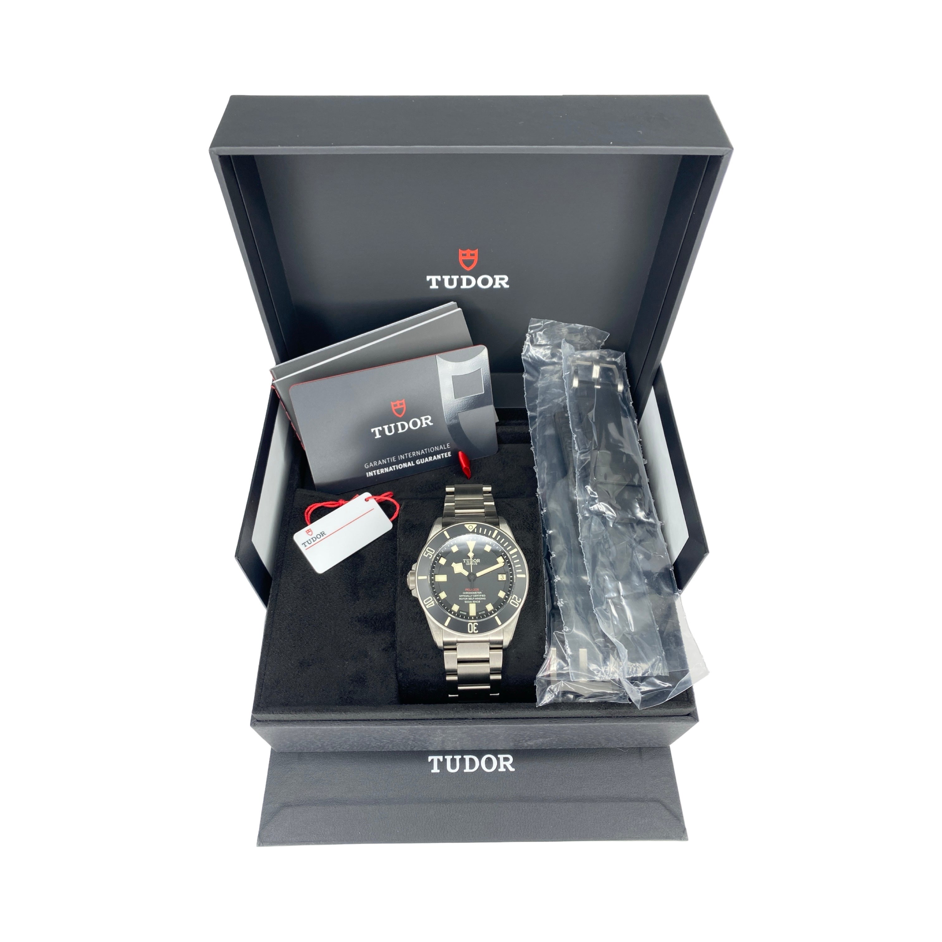 TUDOR PELAGOS LHD 42 MM TITAN 25610TNL 05/2025 FULLSET NEU
