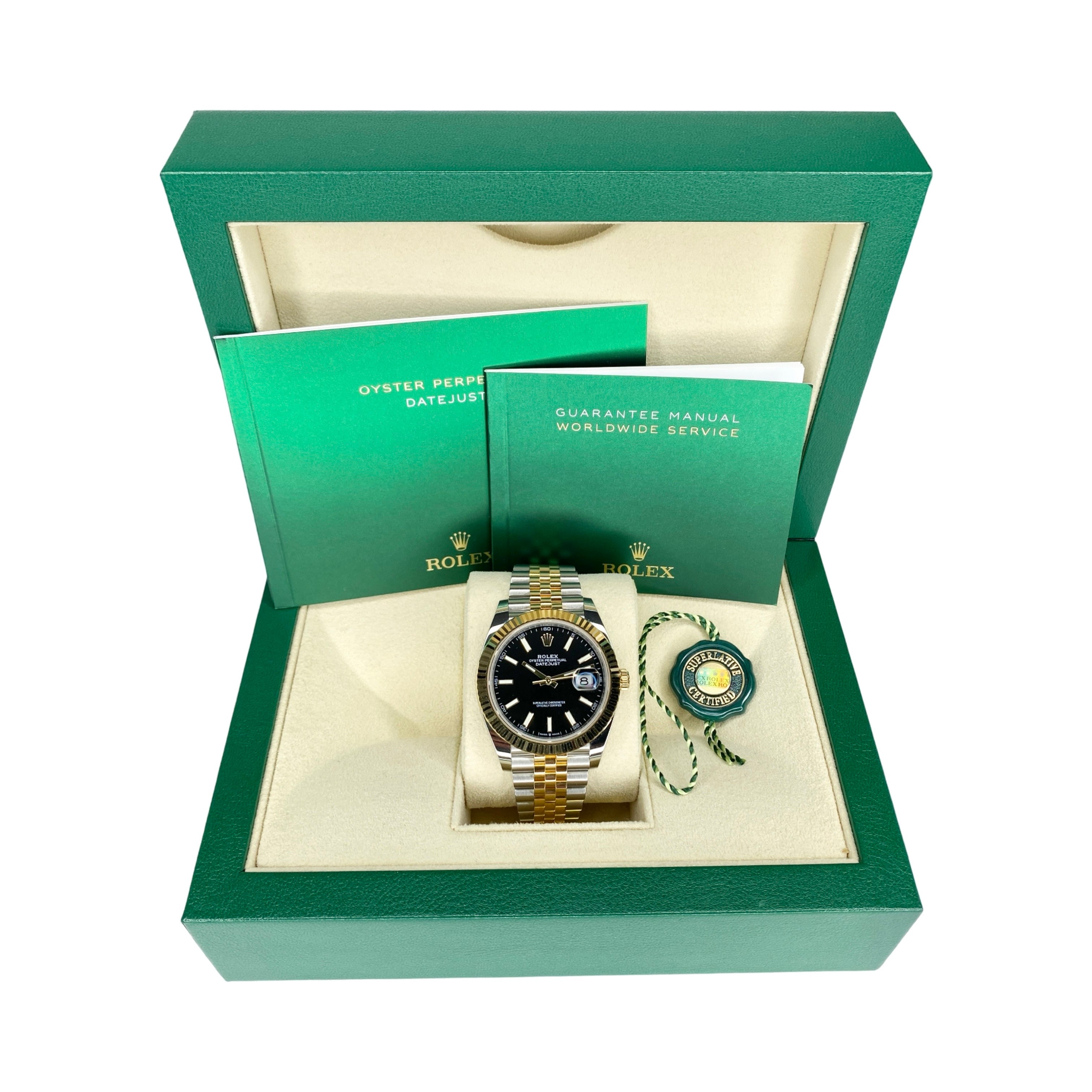 ROLEX DATEJUST 41 126333 STAHL/GOLD 2021 FULLSET
