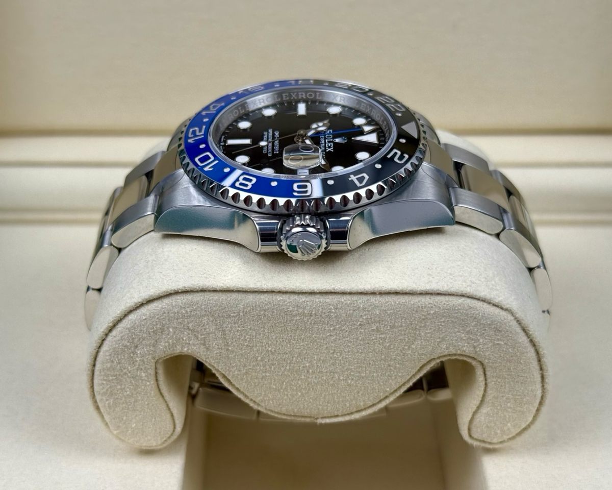 Rolex GMT-Master II Ref. 126710BLNR Batman – Neu, LC100, Full Set 05/2026 | Finer Things Köln