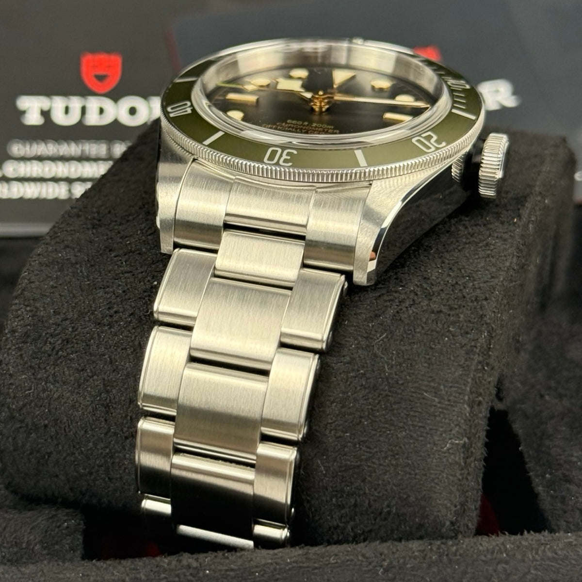 Tudor Black Bay Harrods Edition Ref. 79230G Grün – Sehr gut, Fullset 08/2021