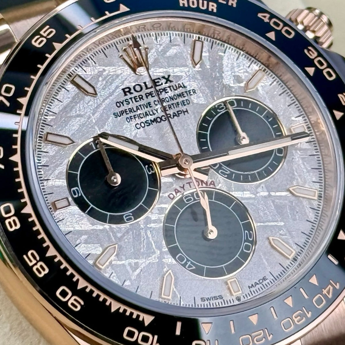 Rolex Daytona Ref. 126515LN Everose Meteorit – Neu, Fullset 10/2026