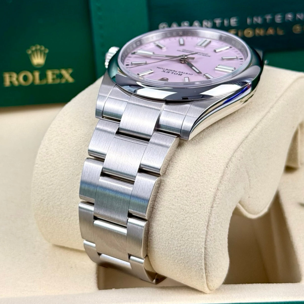 Rolex Oyster Perpetual 41 Ref. 134300 Candy Pink – Neu, Fullset 09/2026