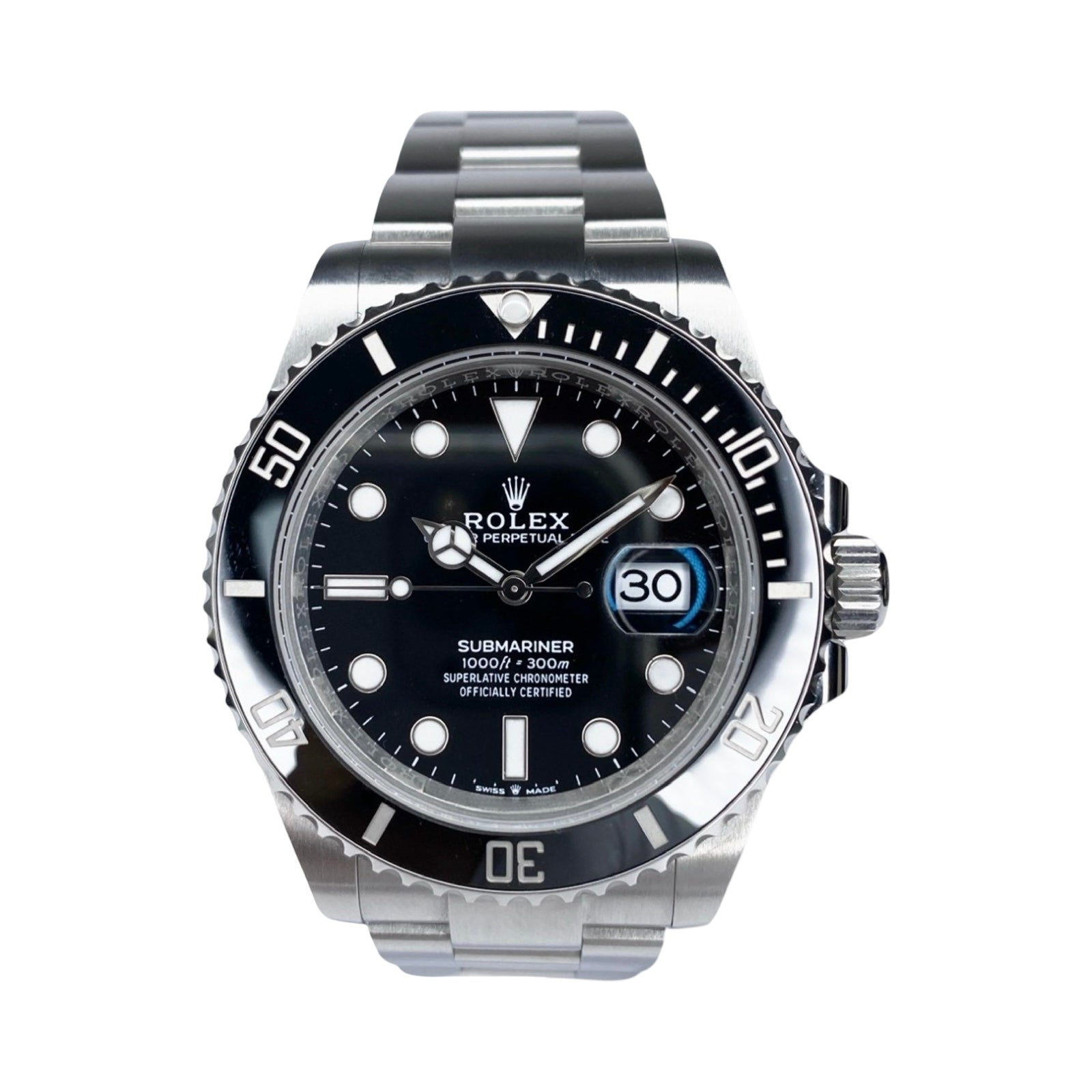 ROLEX SUBMARINER DATE 126610LN 08/2025 LC100 NEU FULLSET