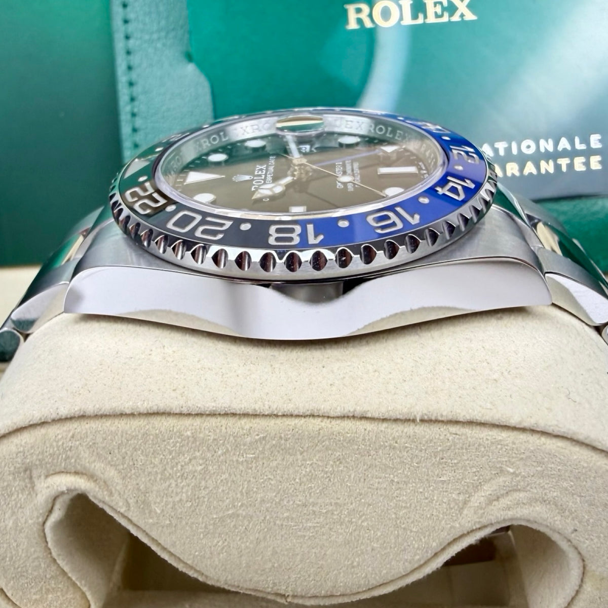 Rolex GMT-Master II Ref. 126710BLNR Batman – Neu, LC100, Full Set 03/2026 | Finer Things Köln