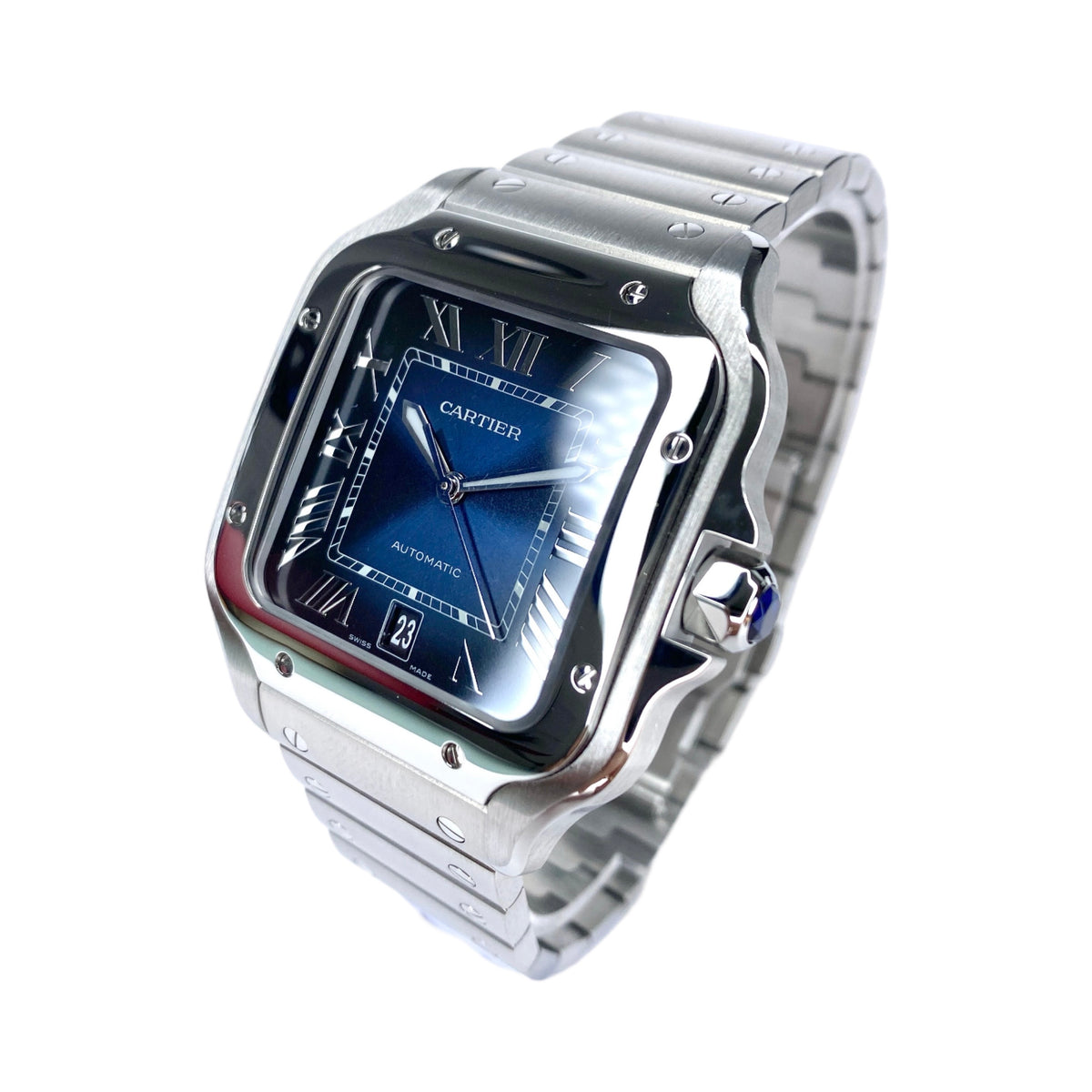 CARTIER SANTOS DE CARTIER WSSA0030 BLAU 2020 FULLSET