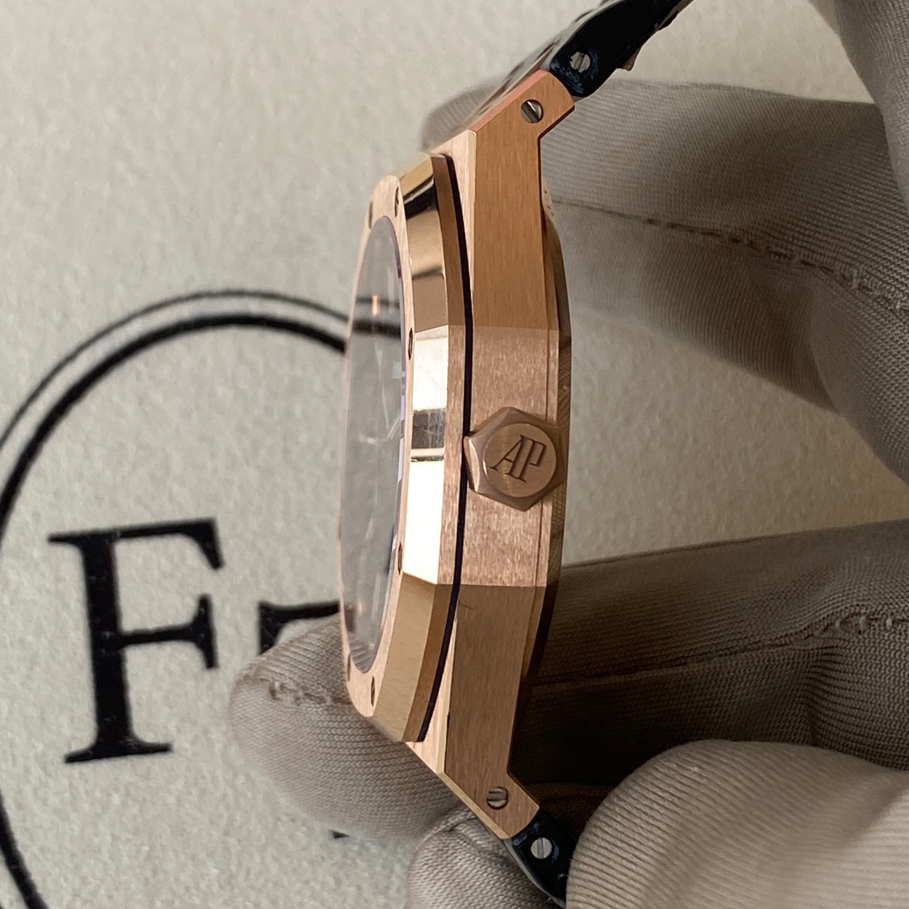 AUDEMARS PIGUET ROYAL OAK ROSÉGOLD 155000R.O0.D002CR.01 06/2022 FULLSET