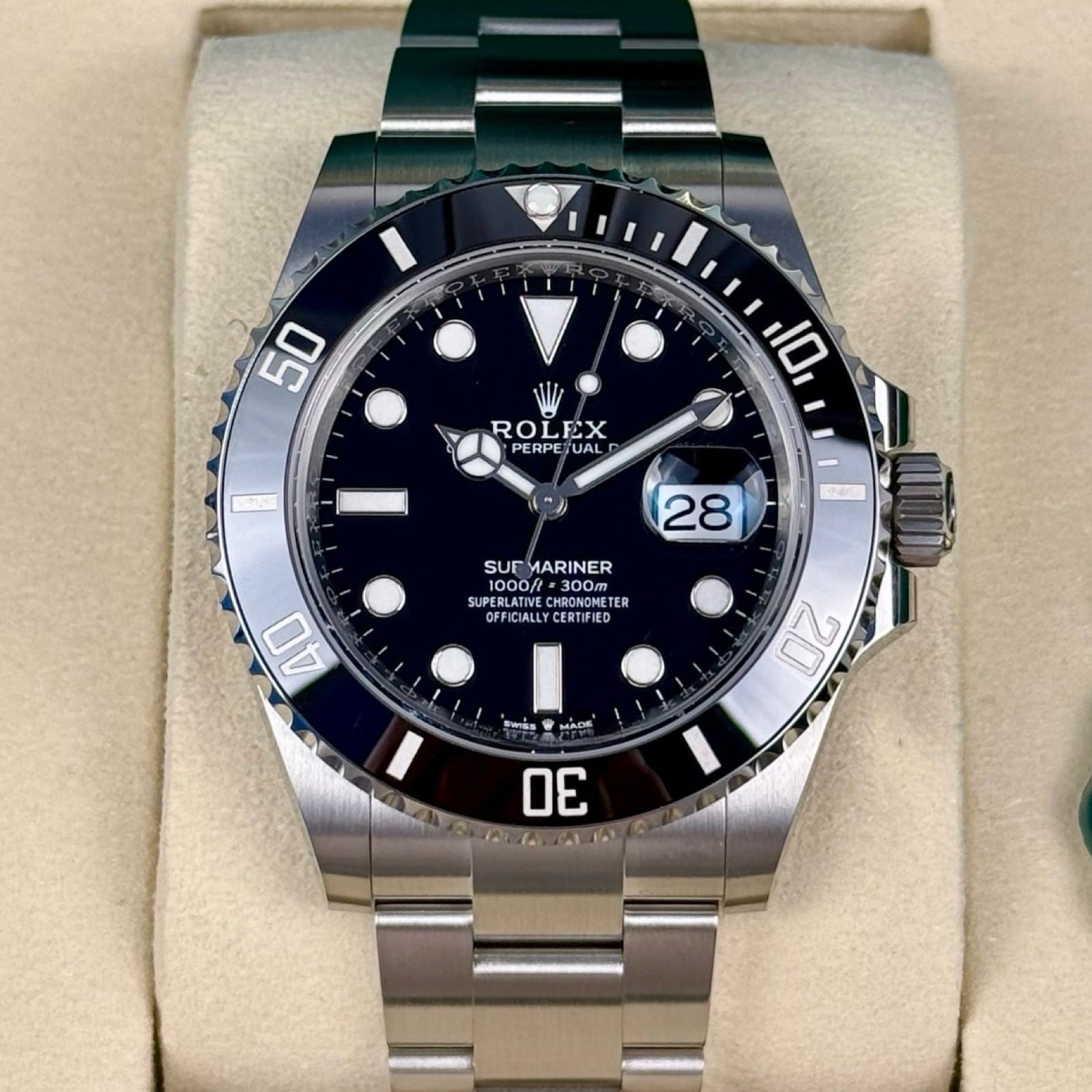 ROLEX SUBMARINER DATE 126610LN 08/2025 LC100 NEU FULLSET
