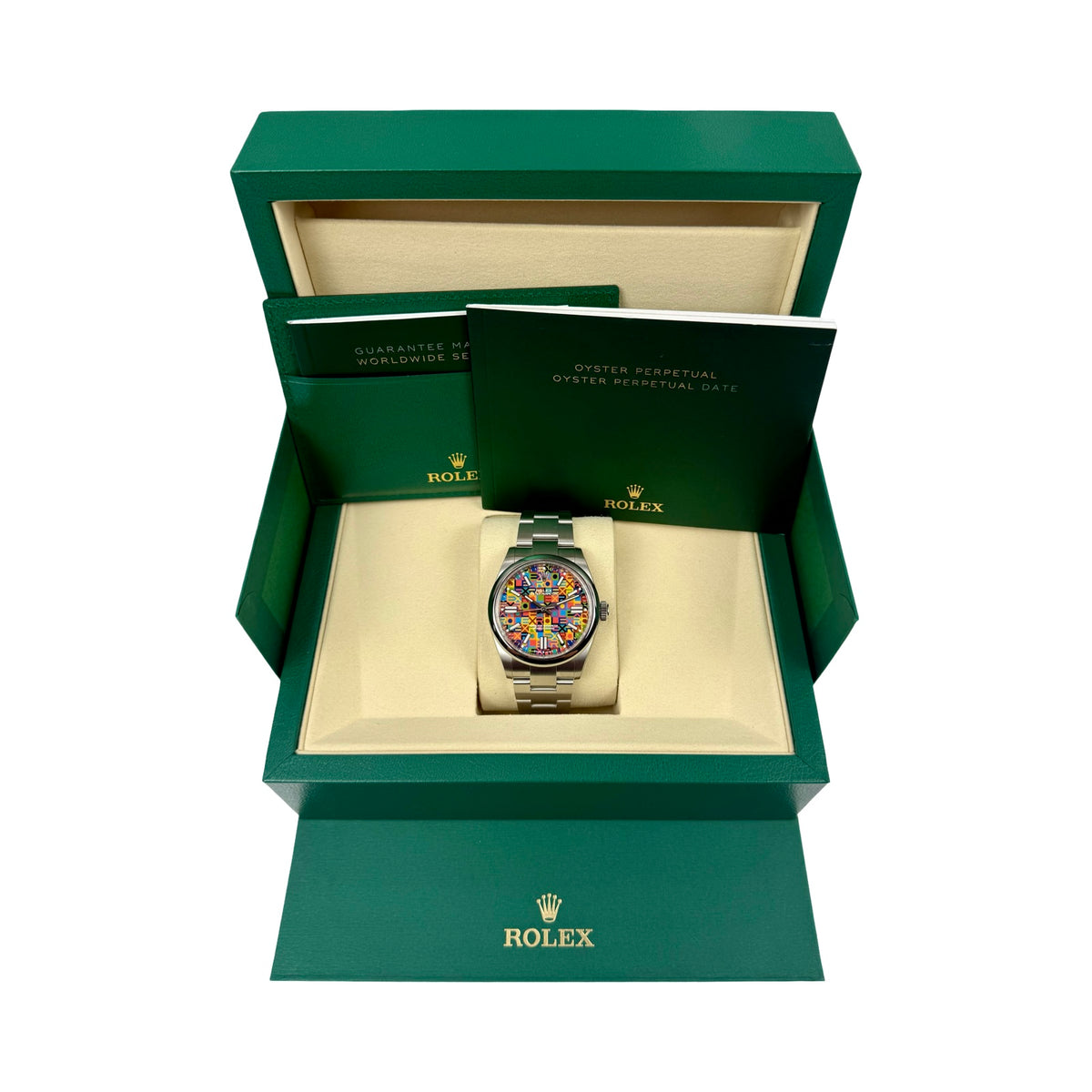 Rolex Oyster Perpetual 41 134300 Multicolor Jubilee – Neu, Fullset 07/2026