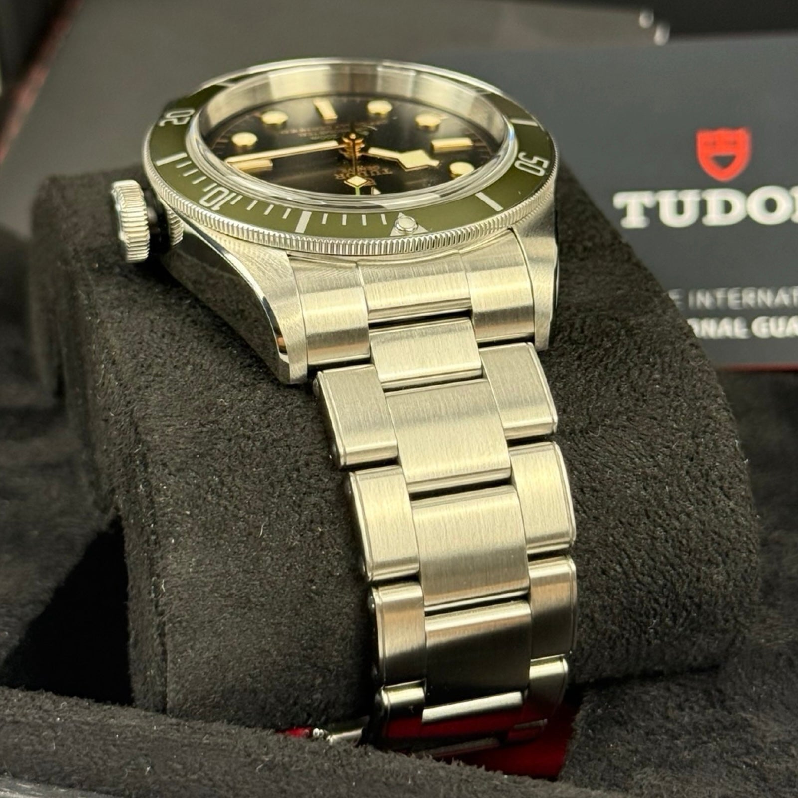Tudor Black Bay Harrods Edition Ref. 79230G Grün – Sehr gut, Fullset 08/2021