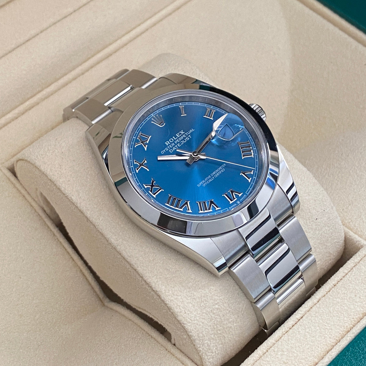 ROLEX DATEJUST 41 126300 2023 FULLSET