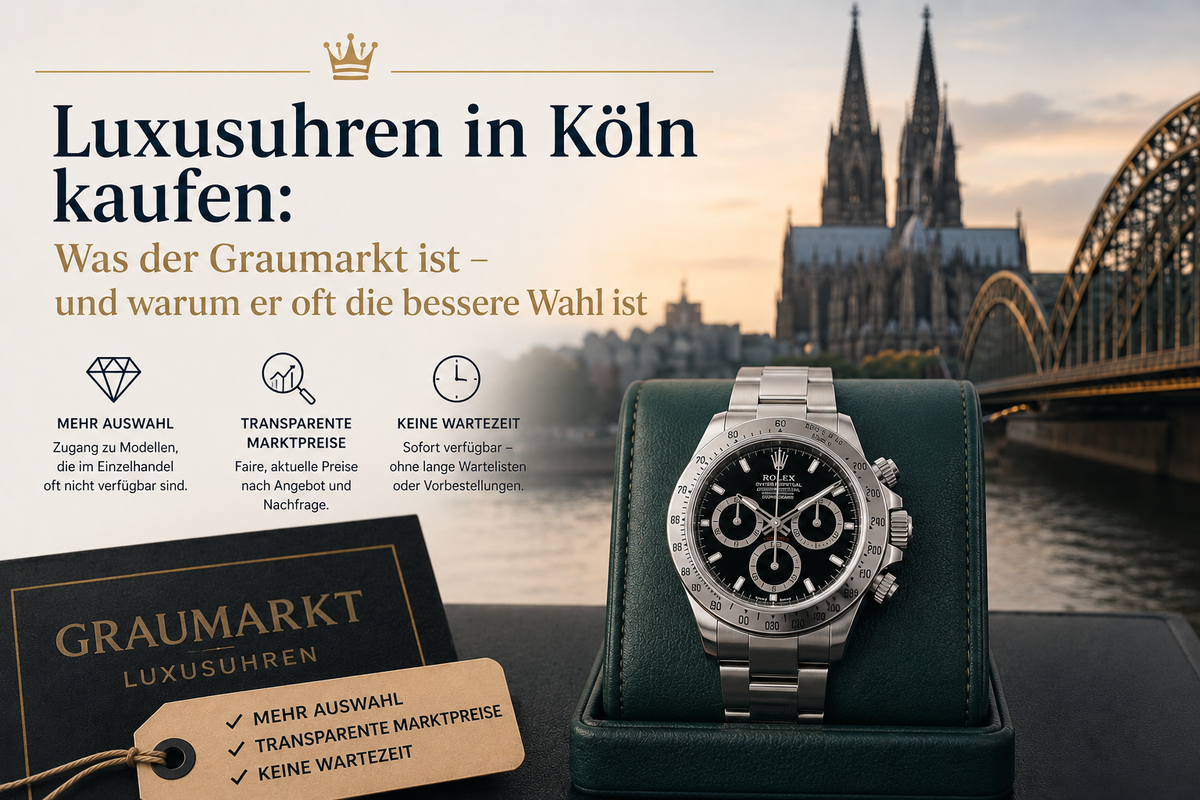 Luxusuhren in Köln kaufen - Finer Things