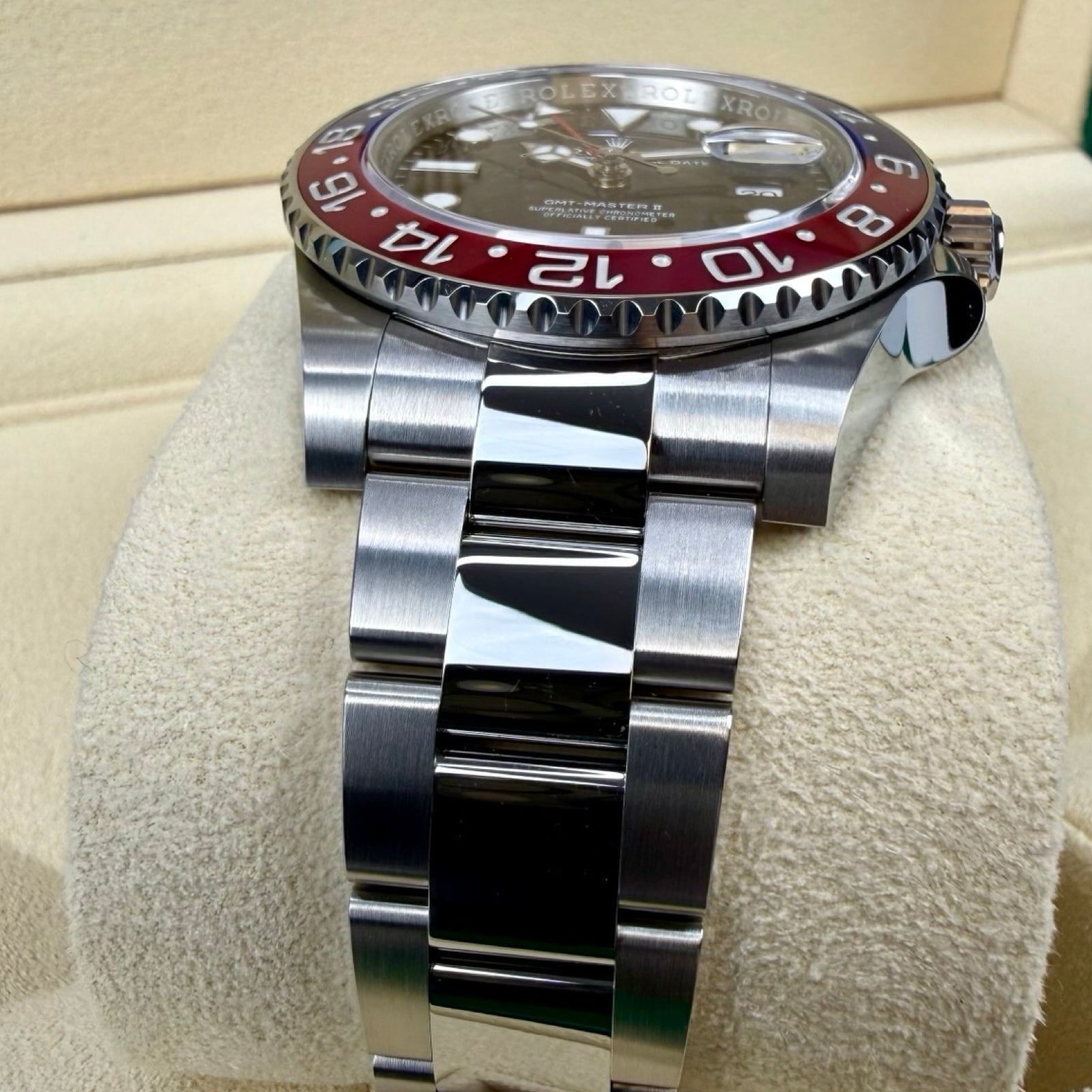 ROLEX GMT-MASTER II PEPSI 126710BLRO OYSTER 08/2024 NEU FULLSET