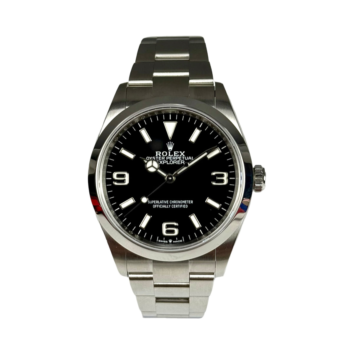 Rolex Explorer 36 Ref. 124270 Schwarz – Neu, LC100, Fullset 09/2026