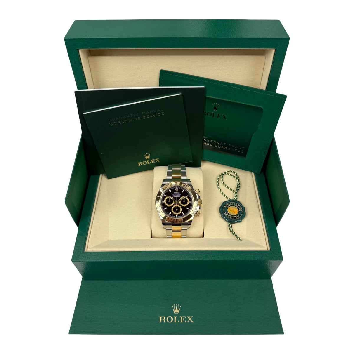 ROLEX COSMOGRAPH DAYTONA 126503 SCHWARZ 09/2025 LC100 NEU FULLSET