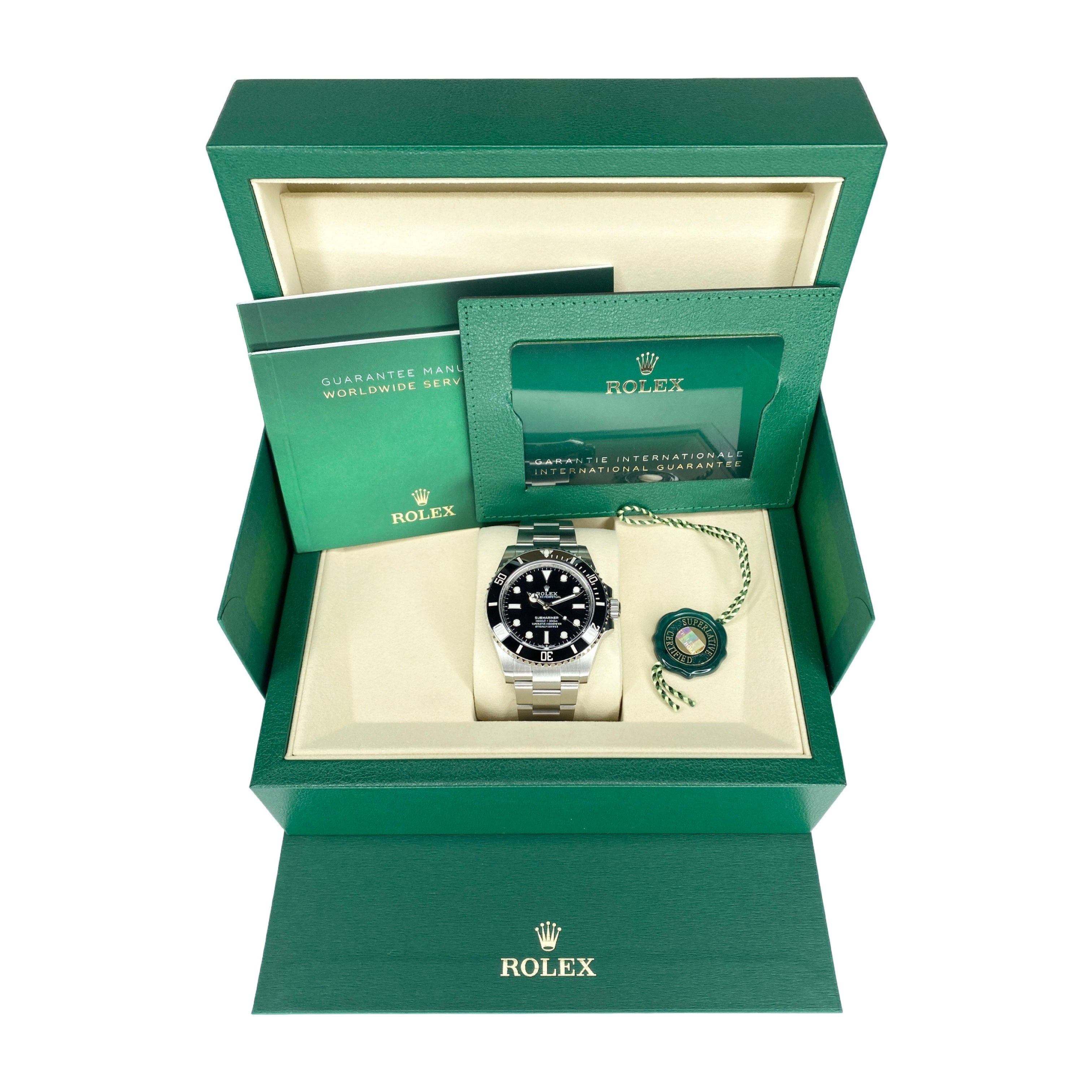 Rolex Submariner No Date Ref. 124060 – Neu, LC100, Fullset 03/2026 | Finer Things