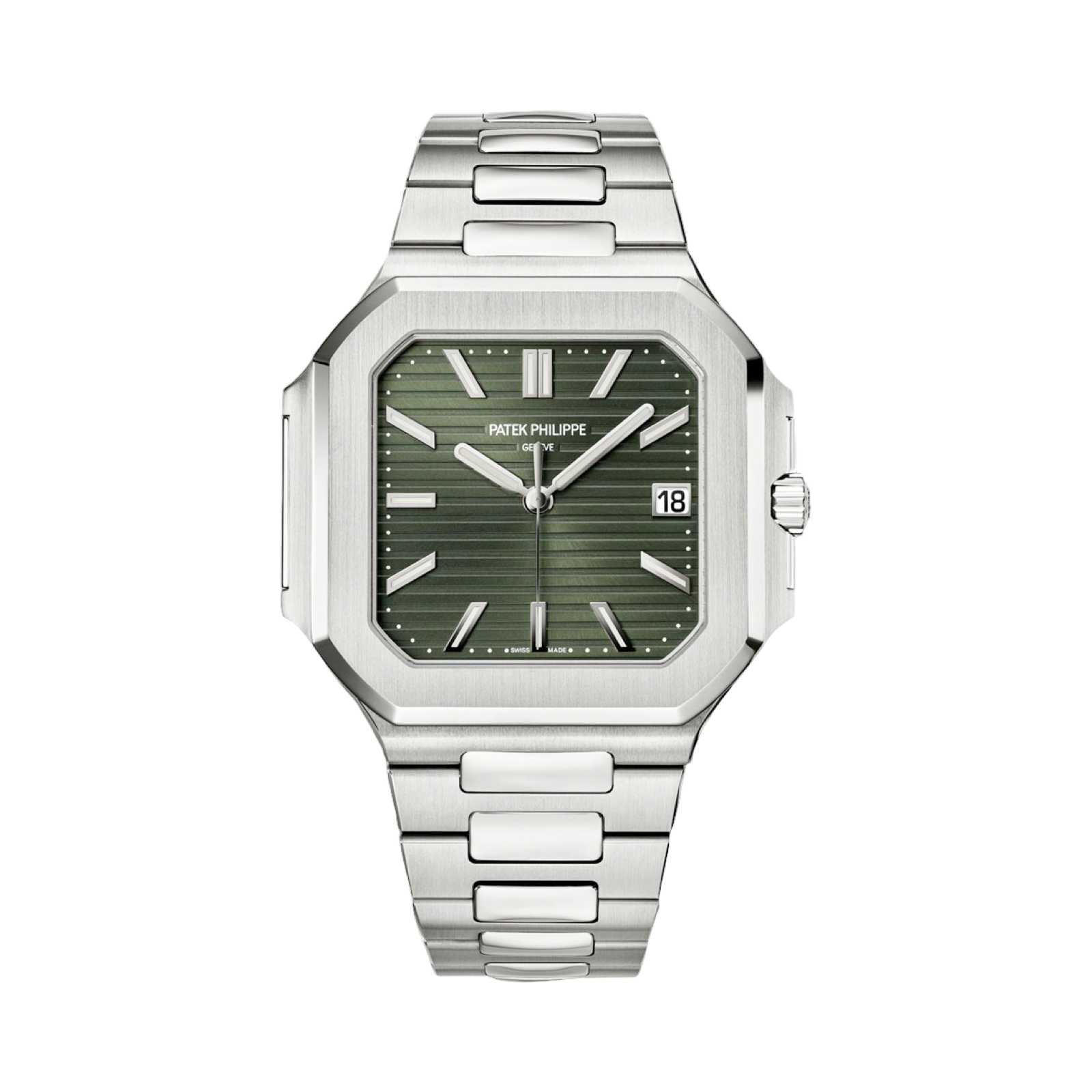 PATEK PHILIPPE CUBITUS 5821/1A-001 GRÜN 07/2025 FULLSET