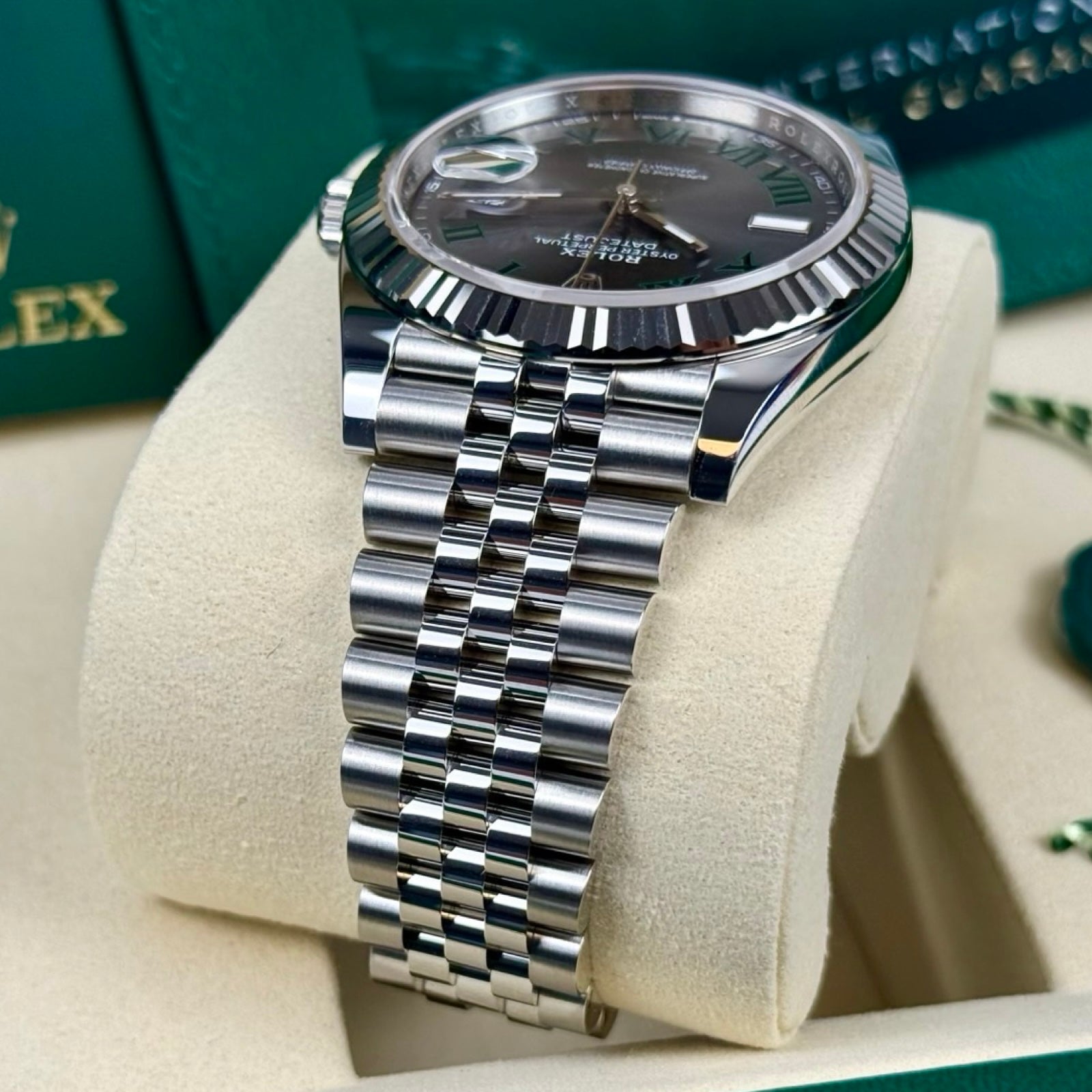 Rolex Datejust 41 Ref. 126334 Wimbledon Jubilee – LC100, Neu, Fullset 06/2026