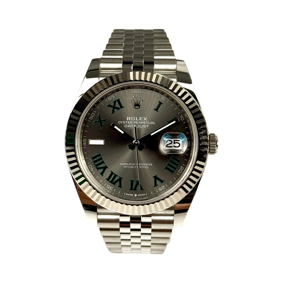Rolex Datejust 41 Ref. 126334 Wimbledon Jubilee – LC100, Neu, Fullset 06/2026