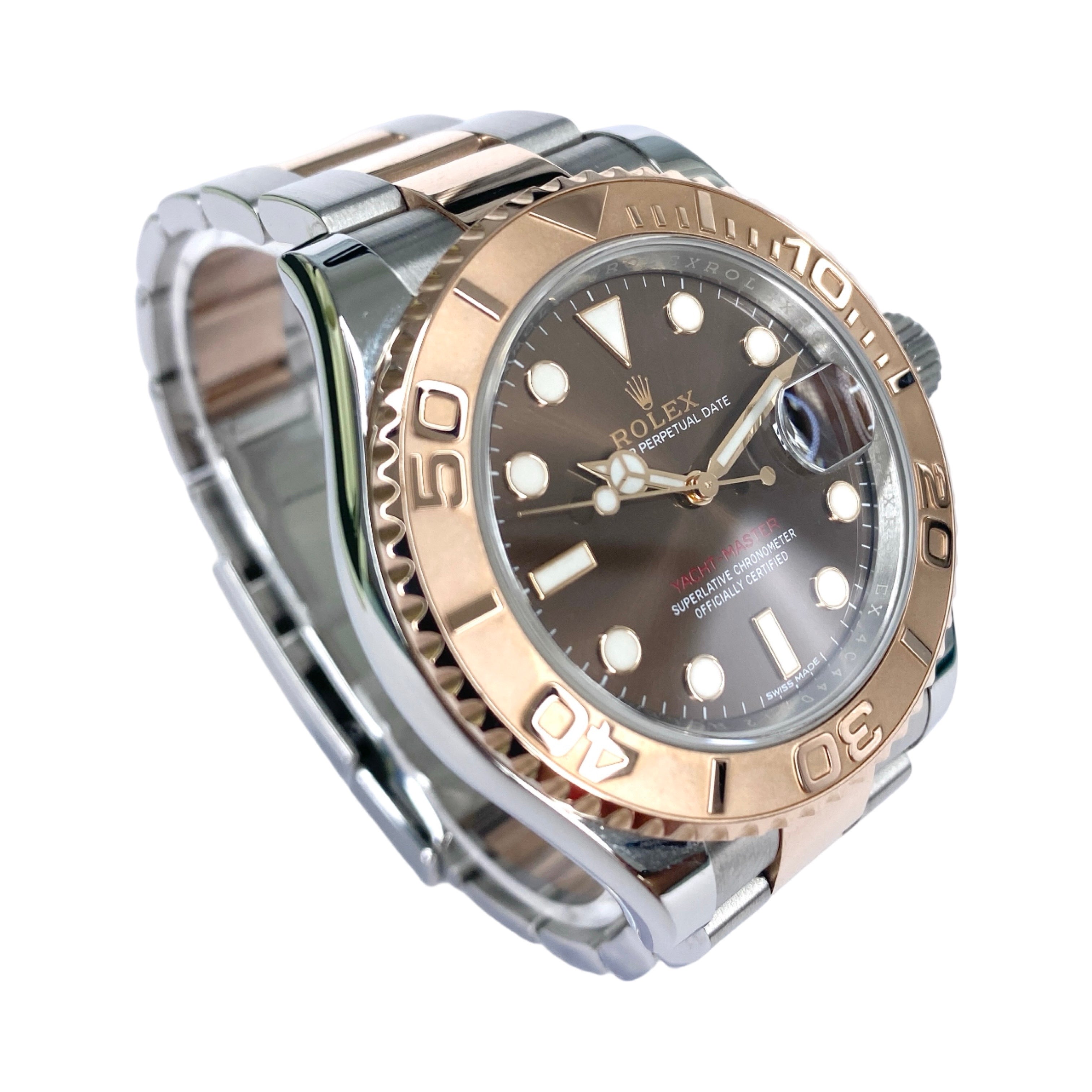 ROLEX YACHT-MASTER 40 116621 09/2016 CHOCOLATE DIAL FULLSET
