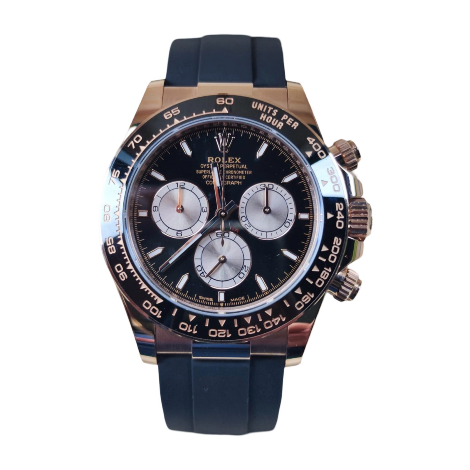 ROLEX DAYTONA OYSTERFLEX ROSÉGOLD 126515LN 08/2024 NEU FULLSET