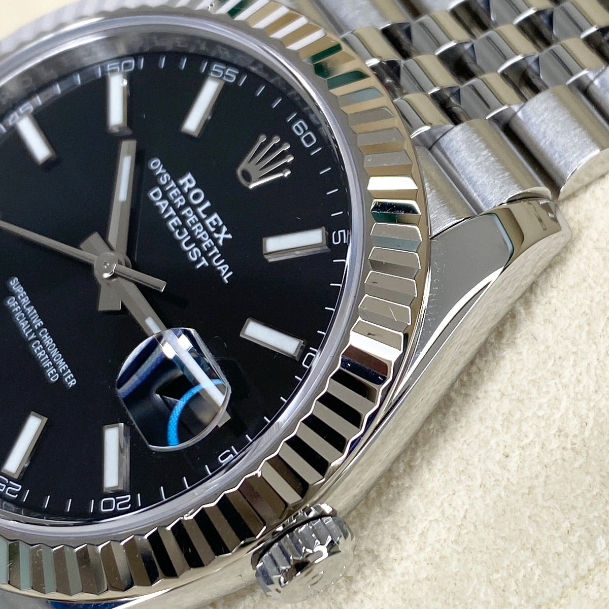ROLEX DATEJUST 41 126334 SCHWARZ JUBILEE 08/2022 FULLSET