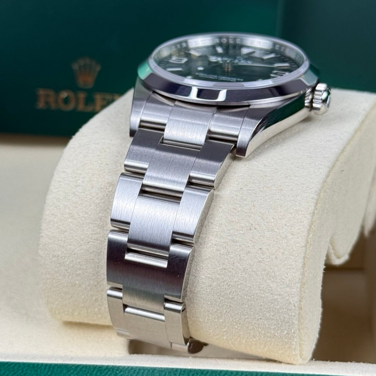 Rolex Explorer 36 Ref. 124270 Schwarz – Neu, LC100, Fullset 09/2026