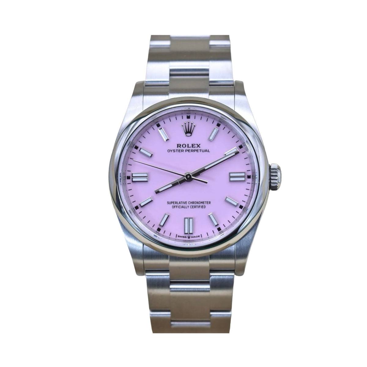 Rolex Oyster Perpetual 36 Ref. 126000 Candy Pink – Neu, Fullset 03/2026 | Finer Things