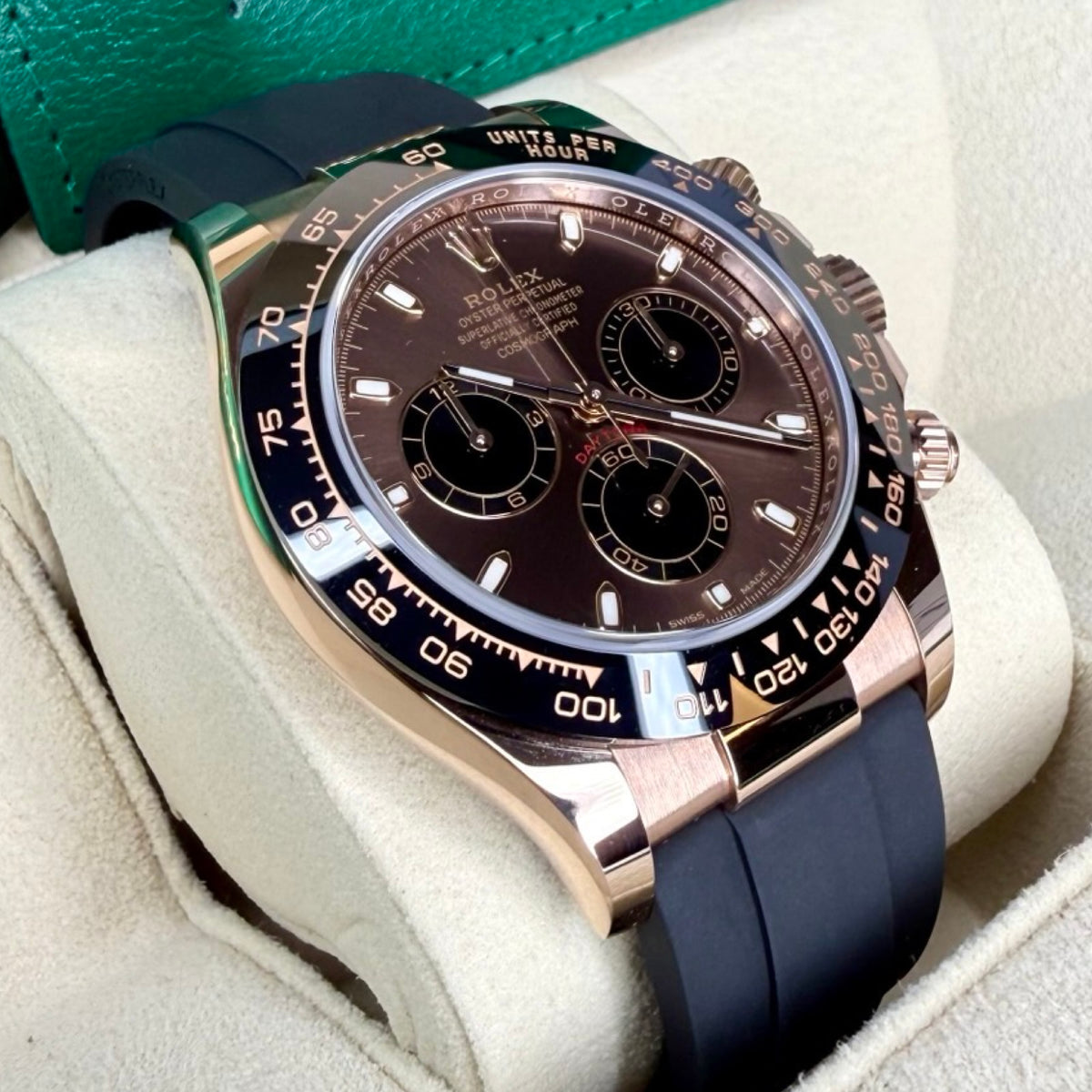 ROLEX DAYTONA OYSTERFLEX ROSÉGOLD 116515LN 12/2022 NEU FULLSET