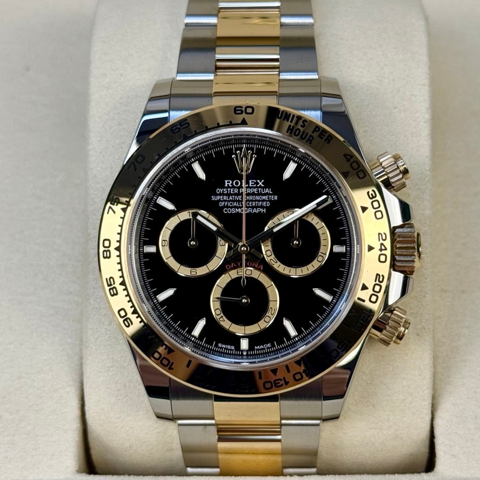 ROLEX COSMOGRAPH DAYTONA 126503 SCHWARZ 09/2025 LC100 NEU FULLSET