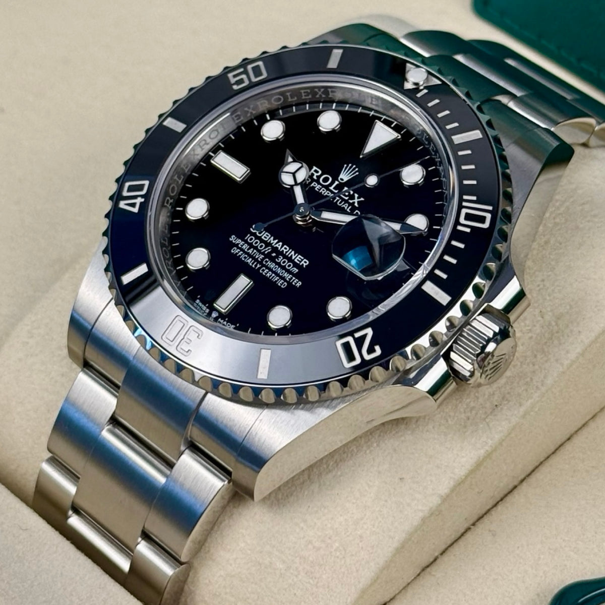 ROLEX SUBMARINER DATE 126610LN 08/2025 LC100 NEU FULLSET