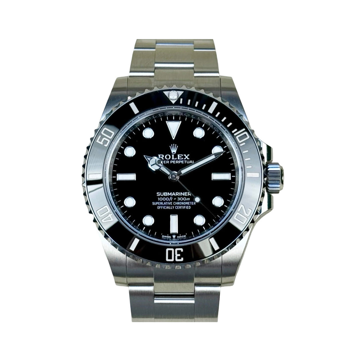 Rolex Submariner No Date Ref. 124060 – Neu, LC100, Fullset 03/2026 | Finer Things