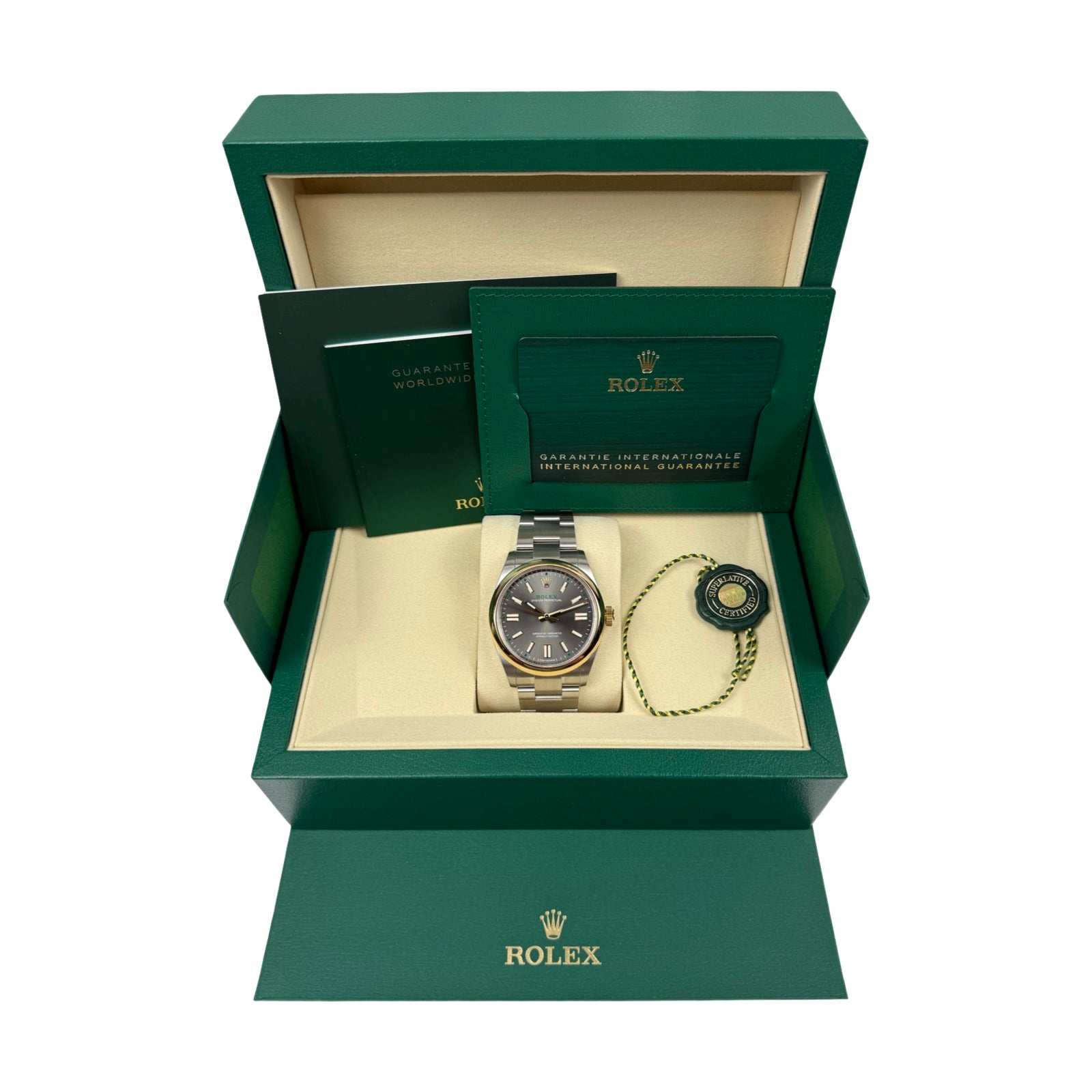 Rolex Oyster Perpetual 41 Ref. 134303 100th Anniversary – Neu, Fullset 07/2026 | Finer Things