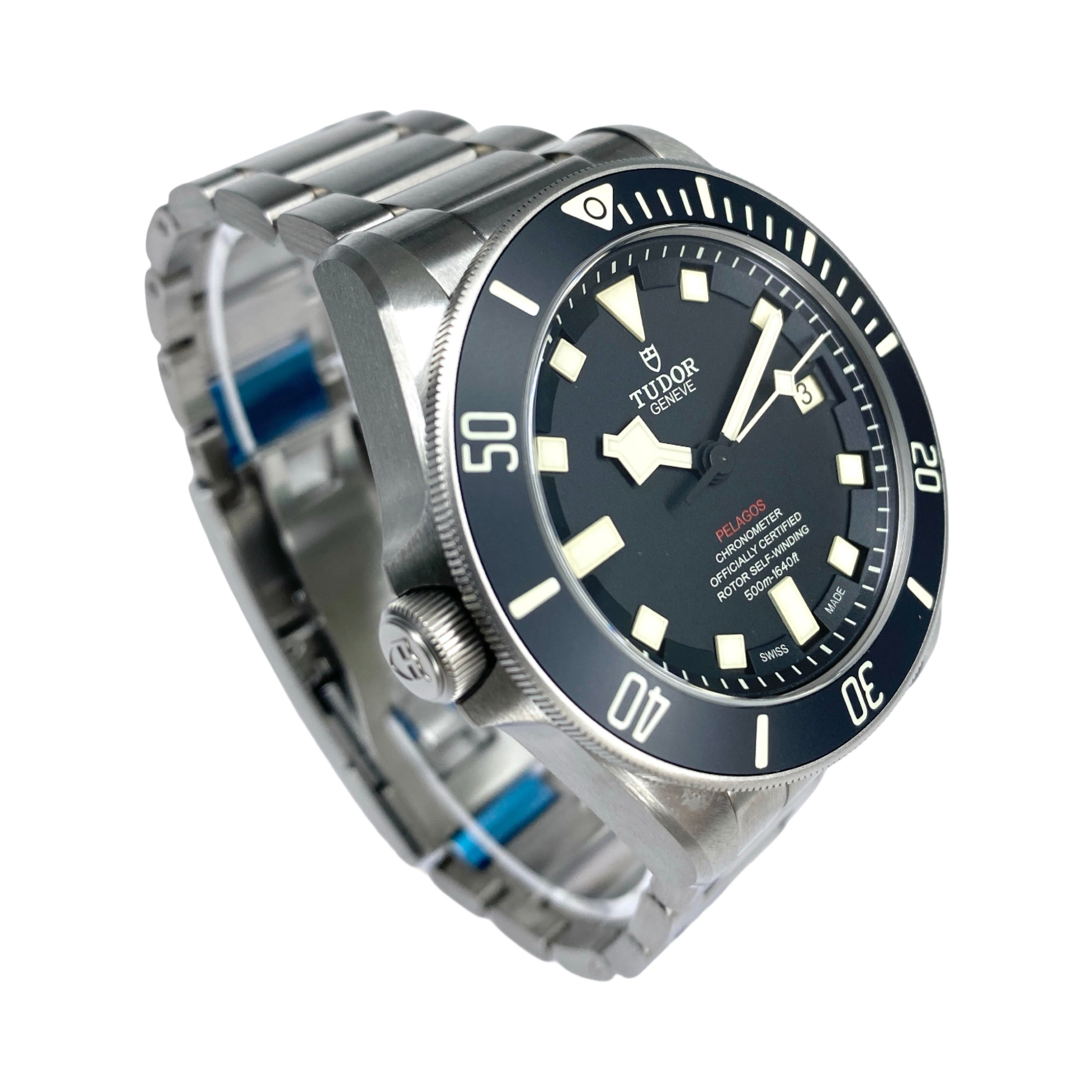 TUDOR PELAGOS LHD 42 MM TITAN 25610TNL 05/2025 FULLSET NEU