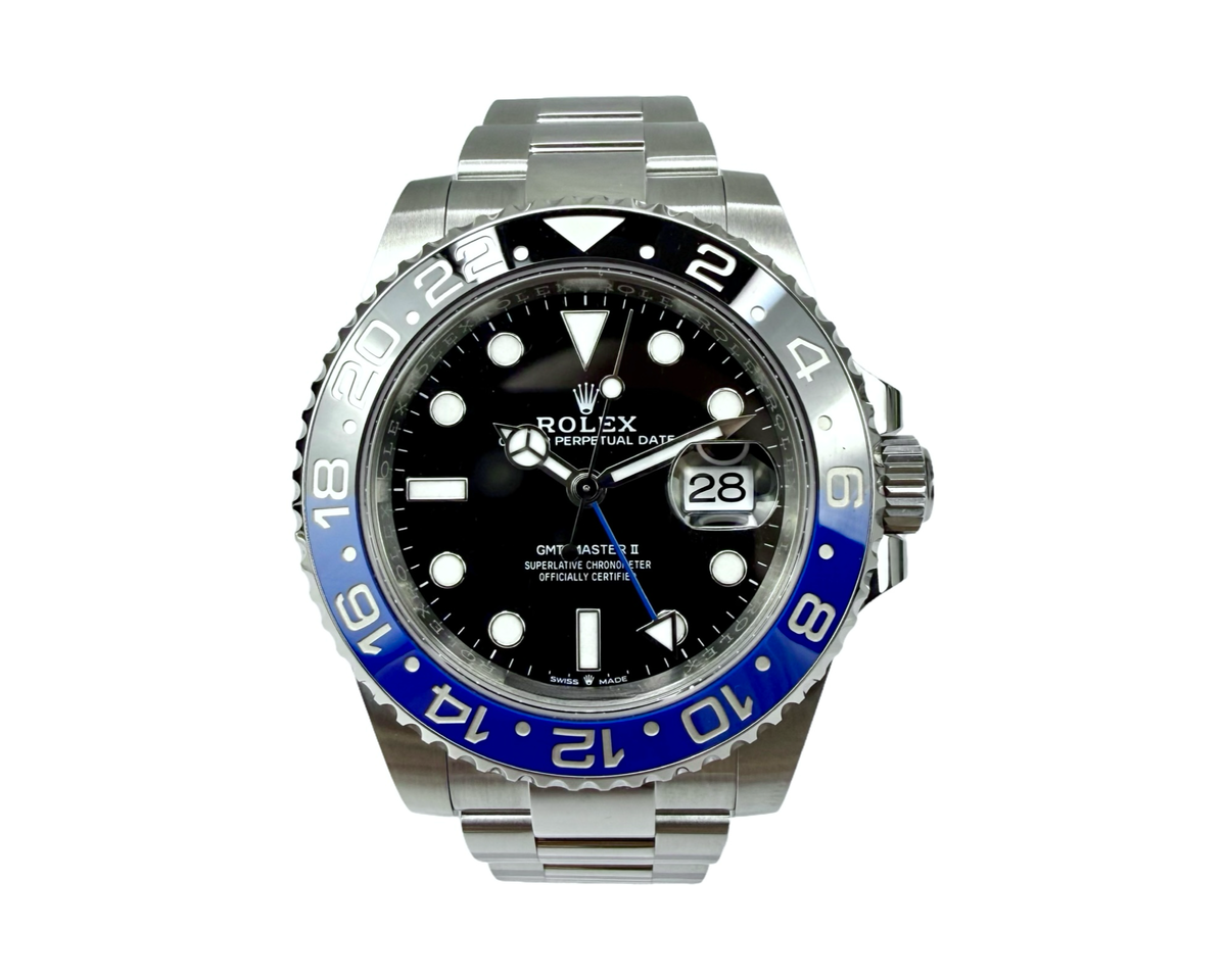 Rolex GMT-Master II Ref. 126710BLNR Batgirl – LC100, Neu, Fullset 03/2026 | Finer Things