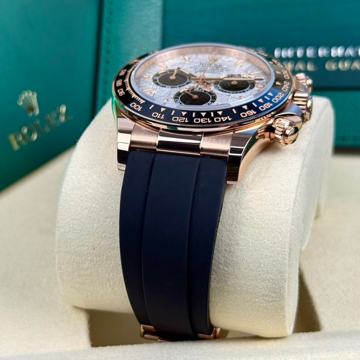 Rolex Daytona Ref. 126515LN Everose Meteorit – Neu, Fullset 10/2026