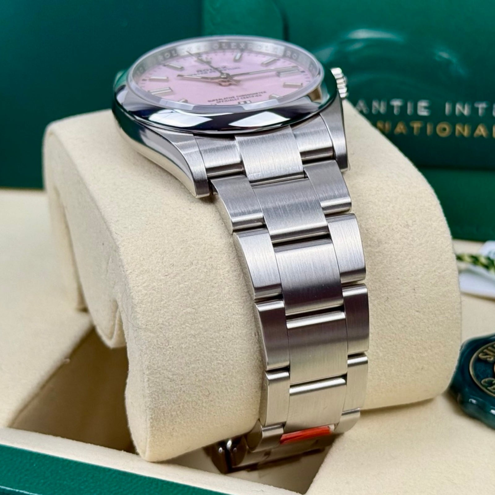 Rolex Oyster Perpetual 36 Ref. 126000 Candy Pink – Neu, Fullset 03/2026 | Finer Things