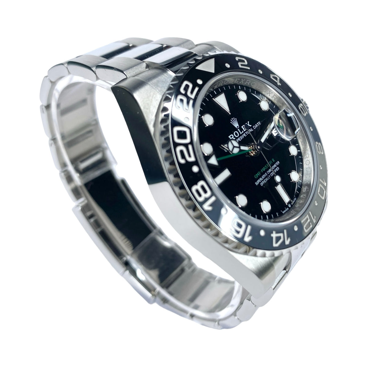 ROLEX GMT-MASTER II 126710GRNR OYSTER "BRUCE WAYNE" 05/2024 NEU FULLSET
