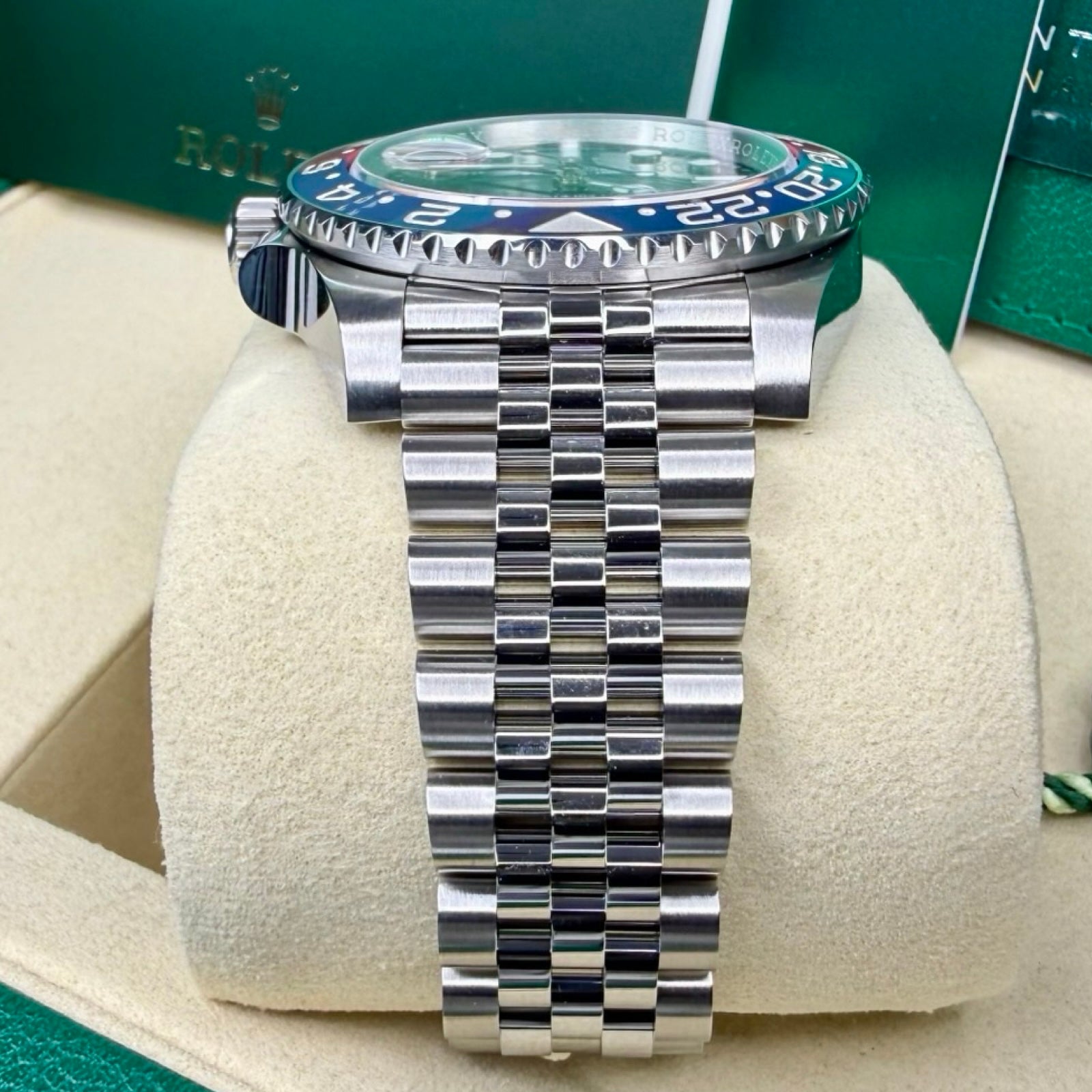 ROLEX GMT-MASTER II PEPSI 126710BLRO JUBILEE 11/2025 NEU FULLSET