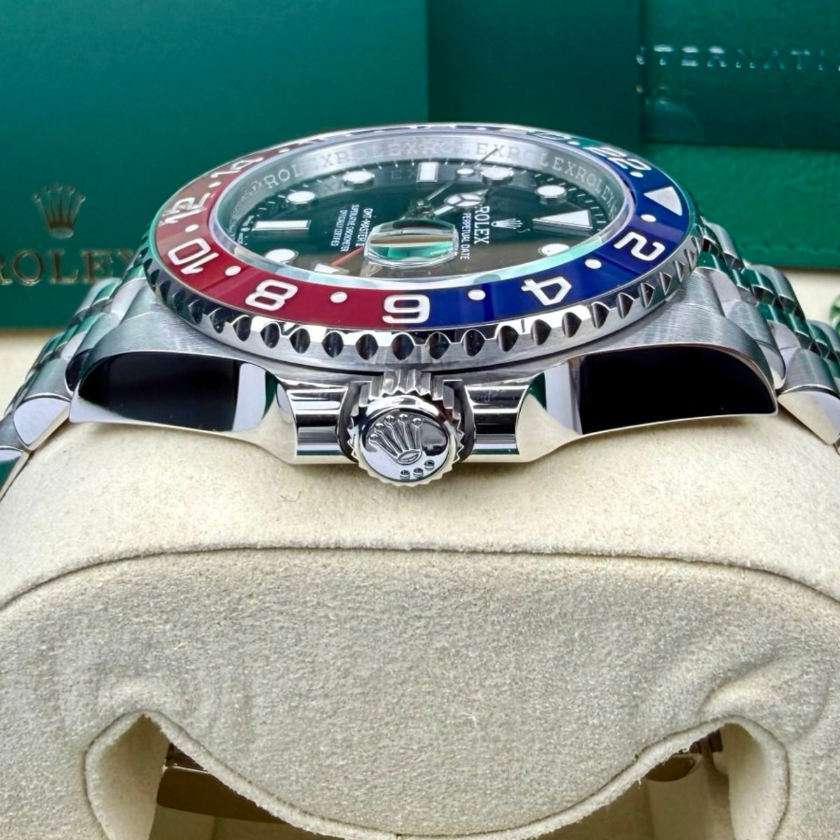 ROLEX GMT-MASTER II PEPSI 126710BLRO JUBILEE 11/2025 NEU FULLSET