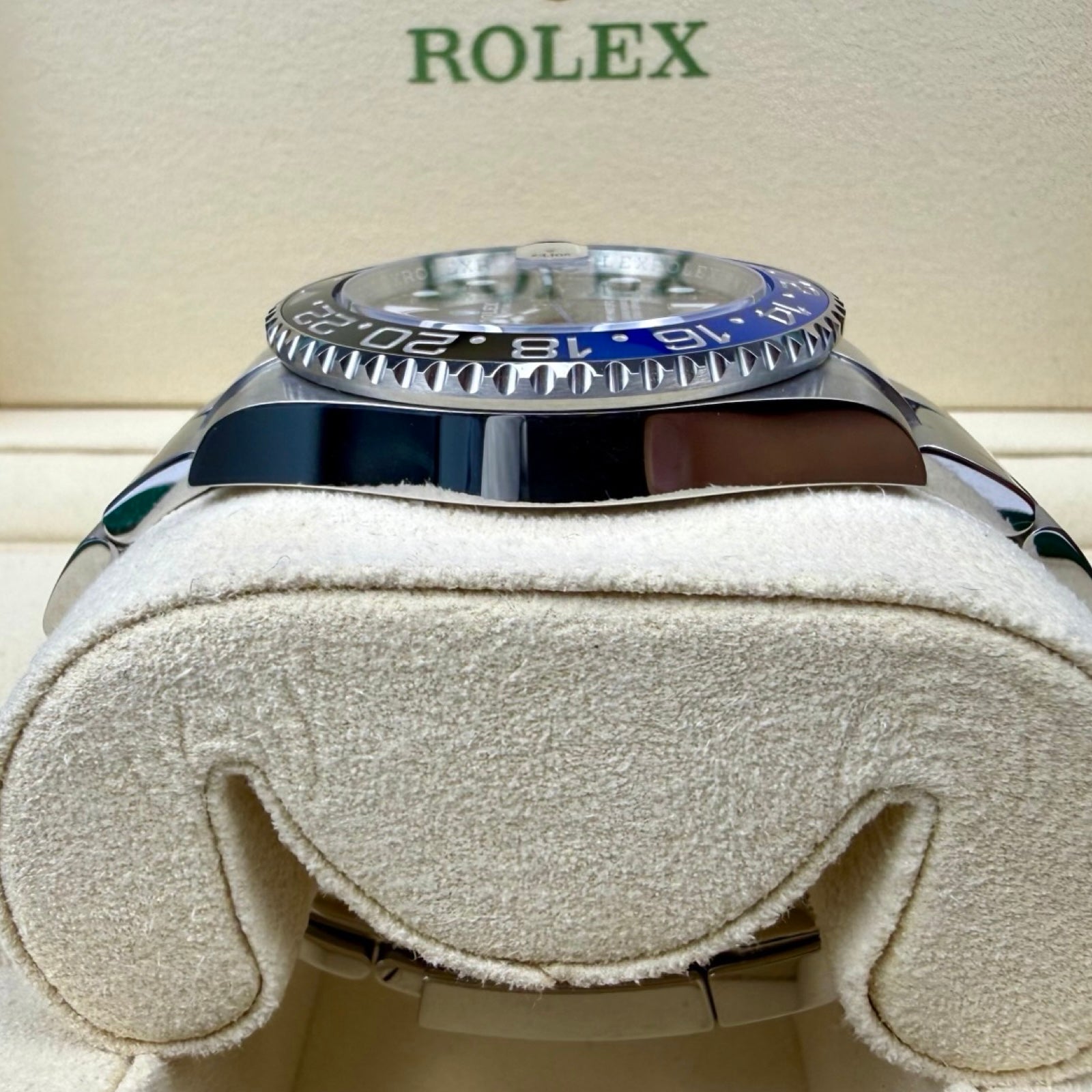 ROLEX GMT-MASTER II 126710BLNR BATMAN 09/2024 FULLSET