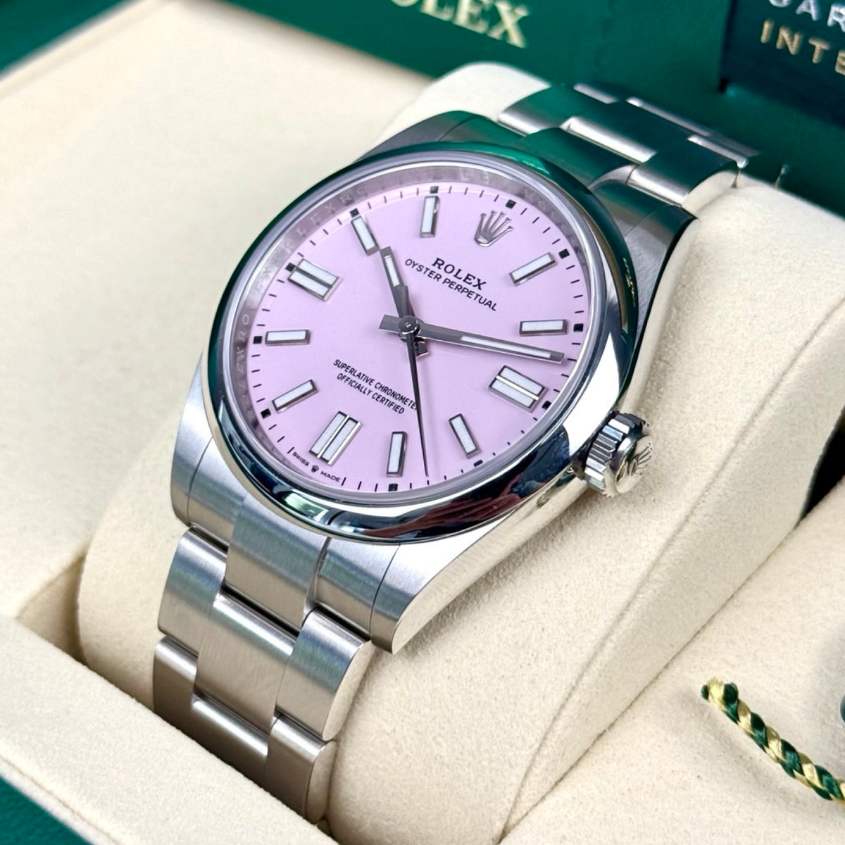 Rolex Oyster Perpetual 41 Ref. 134300 Candy Pink – Neu, Fullset 09/2026