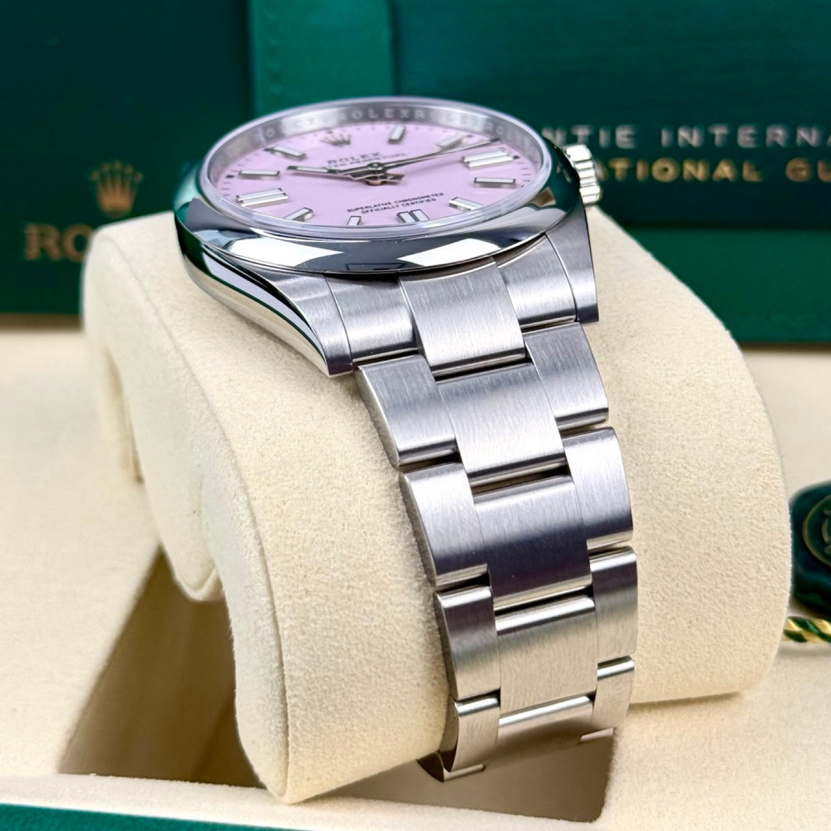 Rolex Oyster Perpetual 41 Ref. 134300 Candy Pink – Neu, Fullset 09/2026