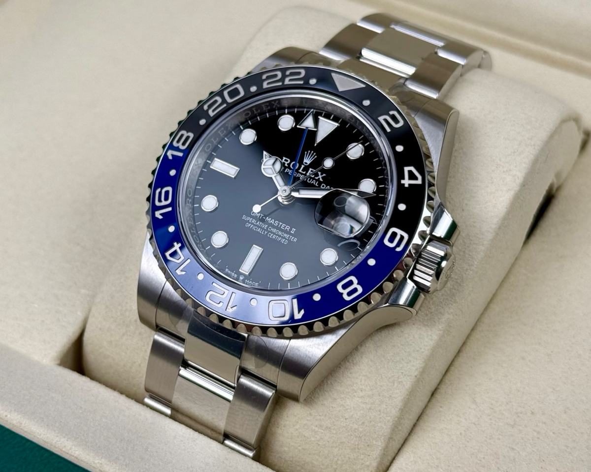 Rolex GMT-Master II Ref. 126710BLNR Batman – Neu, LC100, Full Set 05/2026 | Finer Things Köln