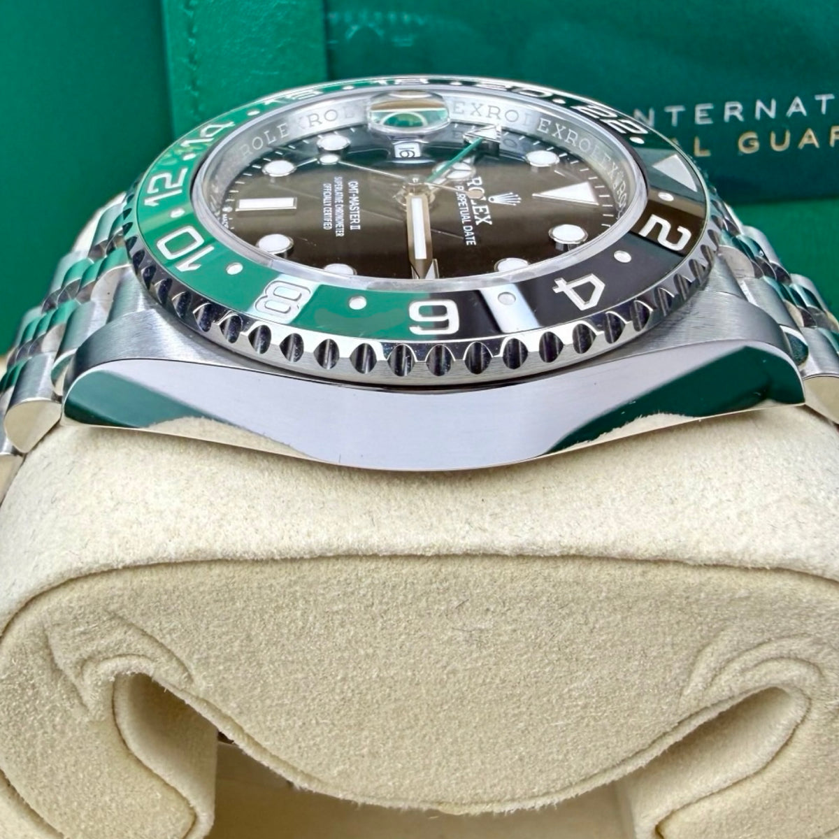 ROLEX GMT-MASTER II SPRITE 126720VTNR JUBILEE 10/2025 LC100 NEU FULLSET
