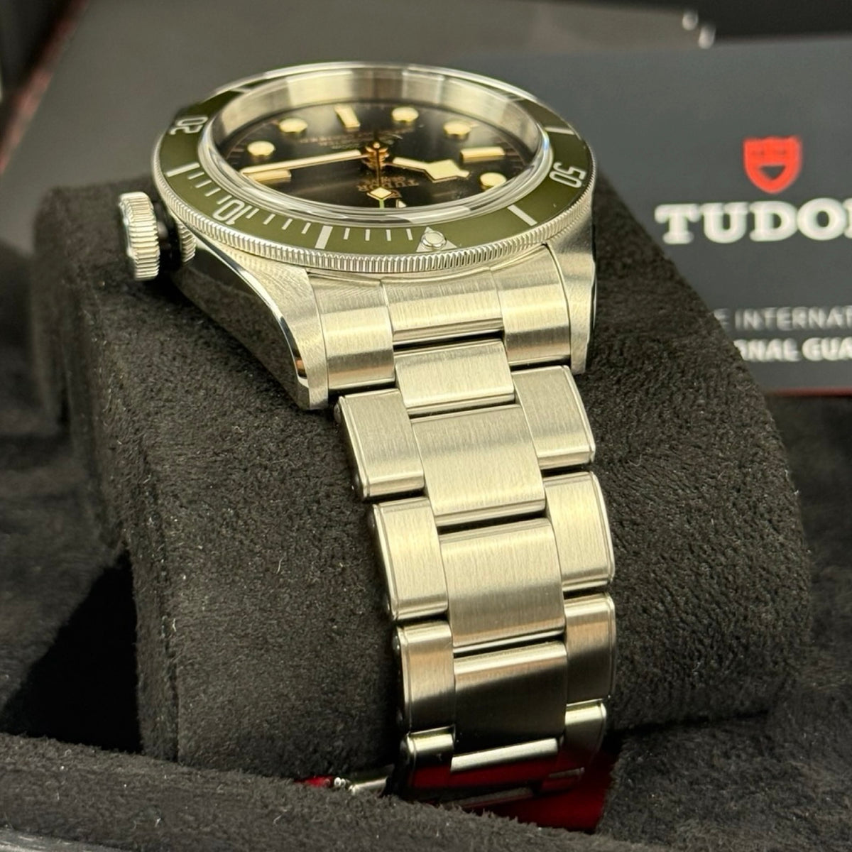 Tudor Black Bay Harrods Edition Ref. 79230G Grün – Sehr gut, Fullset 08/2021
