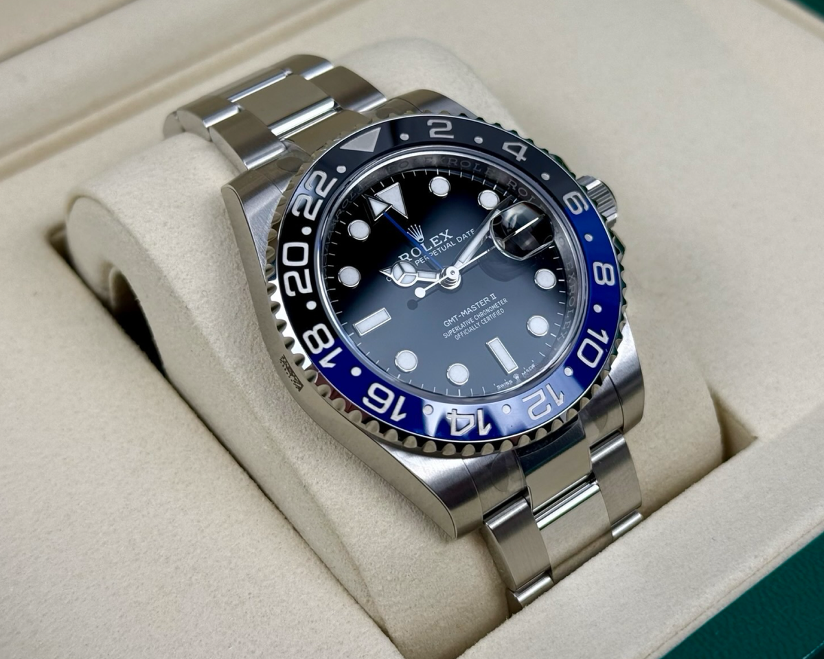 Rolex GMT-Master II Ref. 126710BLNR Batman – Neu, LC100, Full Set 05/2026 | Finer Things Köln